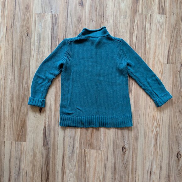 J. Crew Women's 1988 rollneck™ sweater in Spicy Jade, Size Small, 100% Cotton - Picture 6 of 6